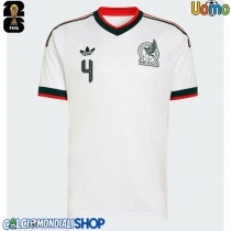 Maglie da calcio Messico Edson Alvarez #4 Seconda Maglia Mondiali 2026  Manica Corta